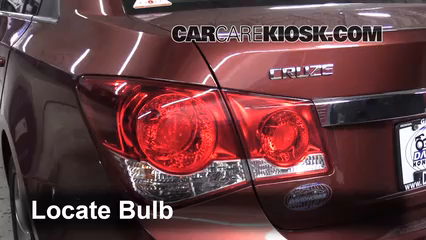2013 Chevrolet Cruze LT 1.4L 4 Cyl. Turbo Lights Reverse Light (replace bulb)
